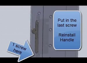 Sliding Glass Door Locks can be replaced, heres how