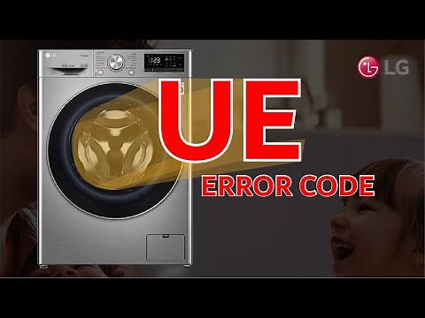[LG Front Load Washer] Troubleshooting UE Error (Unbalanced Load Error)