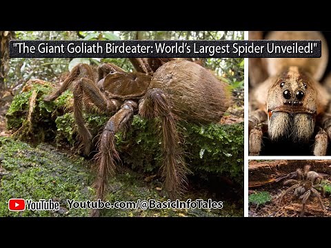 The Giant Goliath Birdeater: World’s Largest Spider Unveiled
