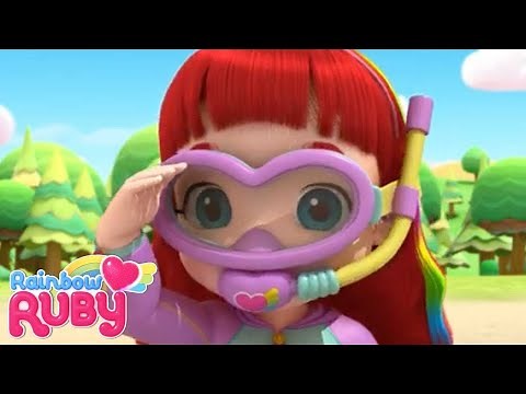 Rainbow Ruby - Dolphin Dilemma // Ruby and the Beast - Full Episode 🌈 Toys and Songs 🎵