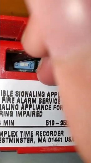 Changing Strobe Settings on a Simplex Fire Alarm