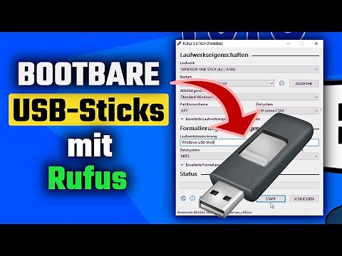 Rufus - Bootbare USB-Sticks erstellen