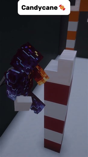 Minecraft Candy Cane Build🍬 #minecraft