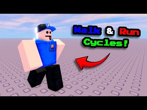 How To Make A Walk And Run Cycle In Roblox Studio! 🚶‍♂️‍➡️