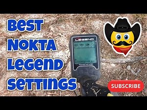 Best Nokta Legend Settings