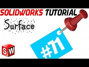SolidWorks Lecture Surface Tutorial 71: Swept and Twist surface