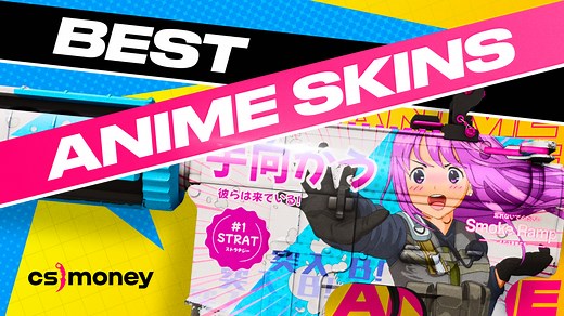 Top-10 Best CS2 Anime Skins in 2025