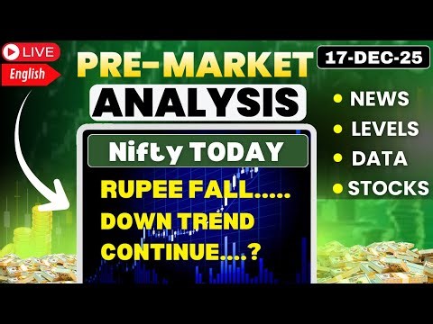 🔴Nifty Prediction and Bank Nifty Analysis | 17 DEC 25 | nifty today analysis