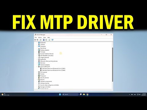 How To Fix MTP USB Device Driver Failed to Install on Windows 11 & 10