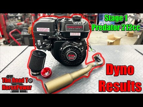 Predator 212cc Stage 1 With Dyno Results ~ The Road to Horsepower Ep1