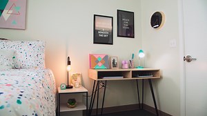 Short on space? NBD when you maximize every square inch. Watch as we make Grace's petite pad the ultimate work and living space. walmrt.us/322kH2C | Walmart