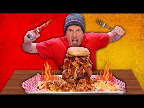 This Ghost Pepper Burger Challenge Nearly Broke Me!