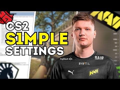 NEW S1MPLE SETUP & SETTINGS CS2 - Game, Monitor, Nvidia, Setup!