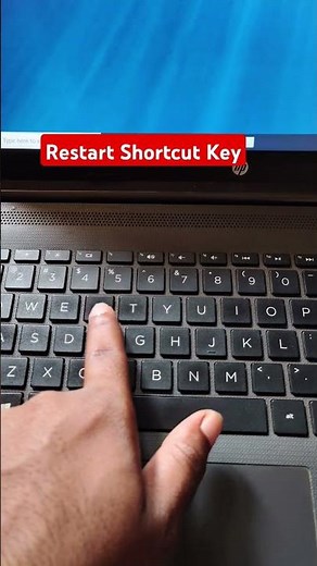 Laptop Restart Shortcut Key | How to Restart Windows 10