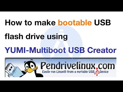 How to create a bootable USB with YUMI - Multiboot USB Creator in Windows