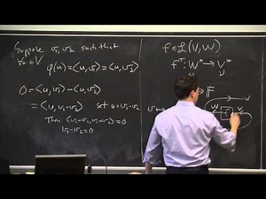 Linear functionals and adjoints part 1: Riesz representation, adjoint