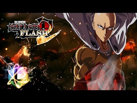 Super Smash Flash 2: Saitama Mod (Link and Info in Description)