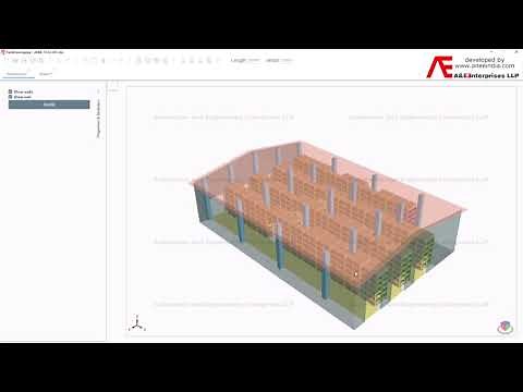 Pallet Racking Layout Application