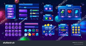 Game Interface Space: Over 37,113 Royalty-Free Licensable Stock Illustrations & Drawings | Shutterstock