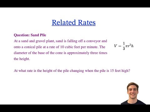 Related Rates (Cone)