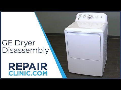 Disassembly - GE Electric Dryer (Model GTD42EASJ2WW)