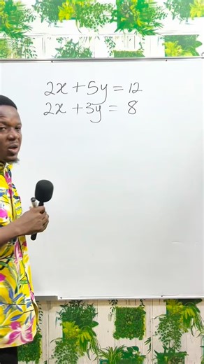 ESOMNOFU CHIDIEBUBE ONLINE MATH on Instagram: "Simultaneous Equations"
