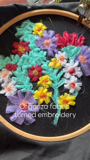 Free Motion Embroidery on a Sewing Machine on Instagram: "Free motion embroidery done on a treadle sewing machine ✨"