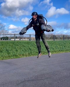 9M views · 170K reactions | Jetpack test pilot looks like the coolest job in the world  | LADbible | Facebook