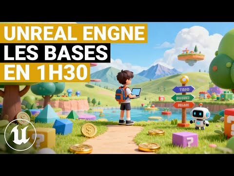 Unreal Engine en 1H30 Chrono | Le guide pour débuter sous U.E.5