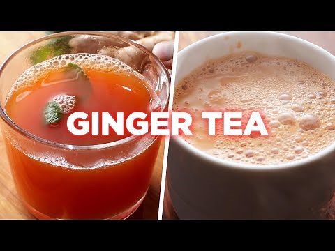 How To Make Perfect Ginger Tea 2 Ways