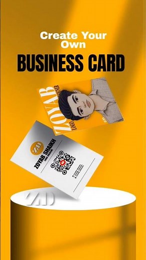 How to Create a Professional Visiting Card Design in Canva | Business Card