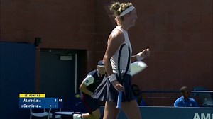 Victoria Azarenka is on 🔥! The two-time #USOpen finalist takes out No.25 seed D. Gavrilova 6-1, 6-2 to book a spot in R3. Tune into ESPN for all of the action! ms.spr.ly/2018-us-open-azarenka-vs-gavrilova | US Open Tennis Championships