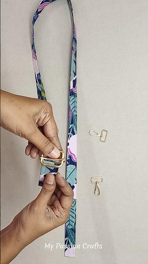 How to install a strap adjuster | Handle Strap Adjuster / How to Attach Adjuster in Sling Bag
