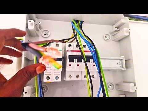 How to wire a Distribution Board like a professional Electrician