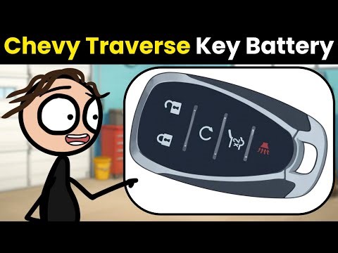 How To Change Chevy Traverse 2018-2024 Key Fob Battery (Step by Step Guide)