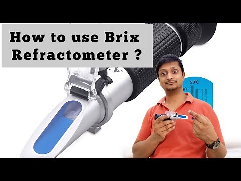 How to use Refractometer in food industry ? All about Brix. #brix #foodtechnology #refractometer