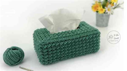 10 crochet tissue box cover patterns