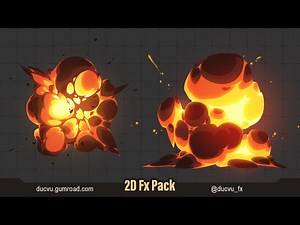 How to Animate a 2D FX Smoke & Explosion with Dynamic Motion