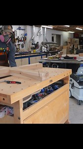 4.3K views · 29 reactions | The Kreg ACS made it super simple to cut the x-base of this trestle table down to size. This track saw is an awesome addition to the shop and it's on sale right now at kregtool.com/shop/cutting/track-saw-cutting/  by @woodshopmike | Kreg Tool | Facebook