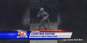 New photos, video spark new interest in 'Lizard Man' legend