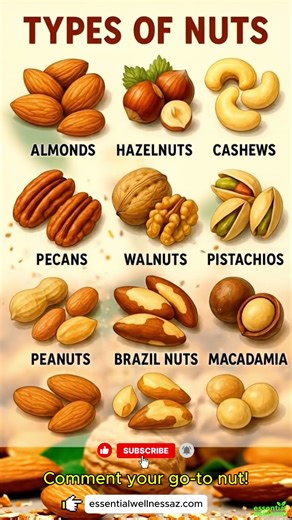 10 Types of Nuts Everyone Should Know