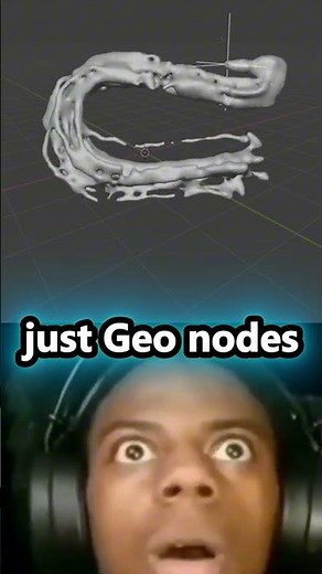 Geometry nodes simulation is a insane