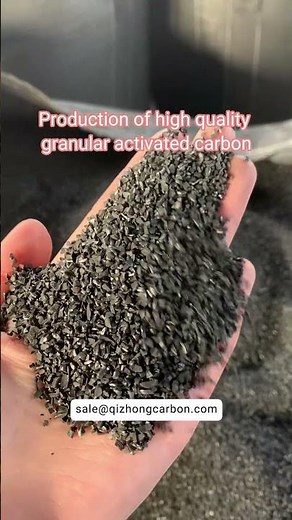 Production of high quality granular activated carbon