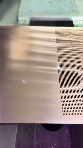 Laser macro-perforation for Copper Foil | Large Hole Perforation Demo