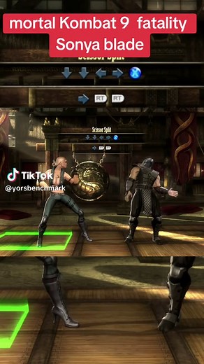 Mortal Kombat 9 Fatality Guide for Sonya Blade