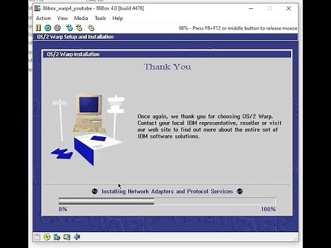 Installing OS/2 Warp 4 on 86Box