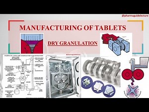 Manufacturing of Tablets by Dry Granulation method