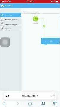 Configuration Huawei HG8145V5