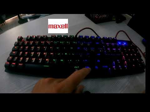Maxell Mechanical Gaming Keyboard