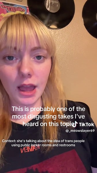 I watched the full video and had a weird feeling the whole time, but when she said THAT I was genuinely floored. And no one in the comments says anything about that #fyp #transrightsarehumanrights #lgbtq #fypシ゚viral #transgender